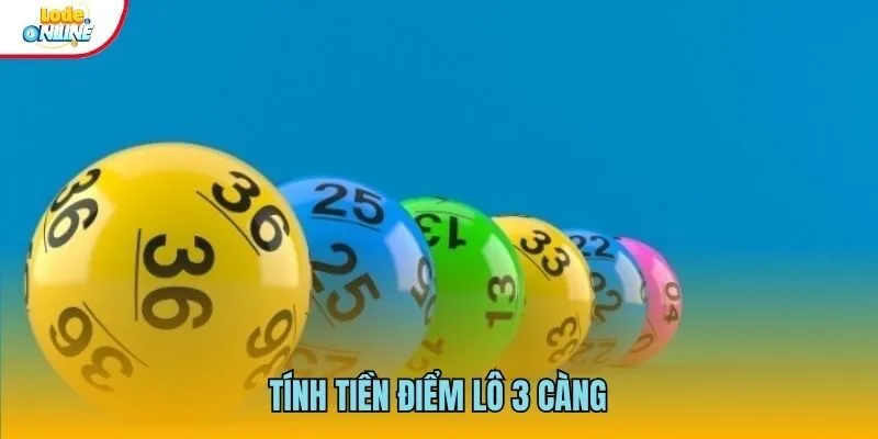 Điểm lô trong hình thức chơi 3 càng thường có giá trị khoảng 50.000VNĐ