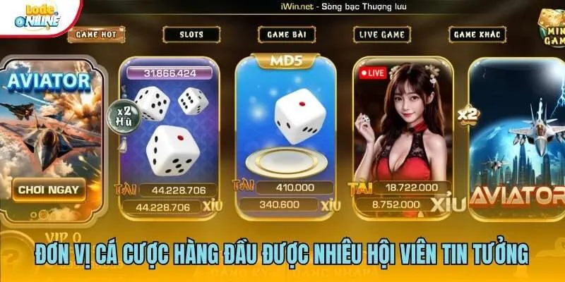 Đơn vị cá cược hàng đầu được nhiêu hội viên tin tưởng