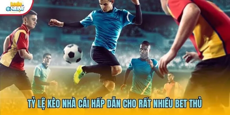 Tỷ lệ kèo nhà cái hấp dẫn cho rất nhiều bet thủ
