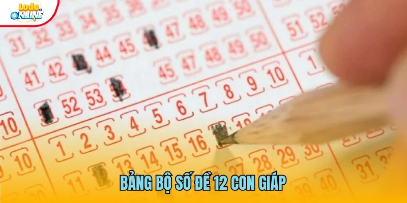 Chi tiết bộ số đề của từng con giáp mới nhất hiện nay